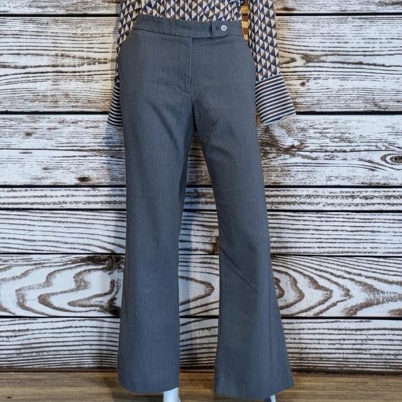 Calvin Klein Pants - Calvin Klein Charcoal Flare Leg Trousers